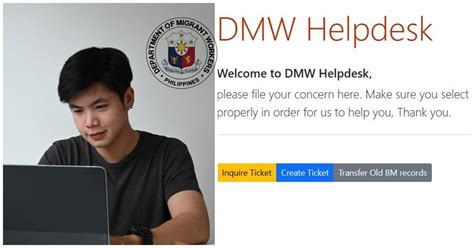 DMW Helpdesk .